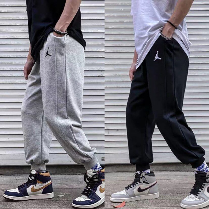 aj运动长裤裤子男女情侣宽松休闲裤冬季飞人cosplay女装