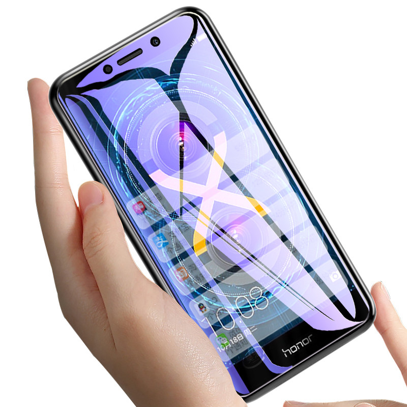 华为bln-al10荣耀6x钢化膜honor6x手机贴膜bln一al1o全屏al20抗蓝光