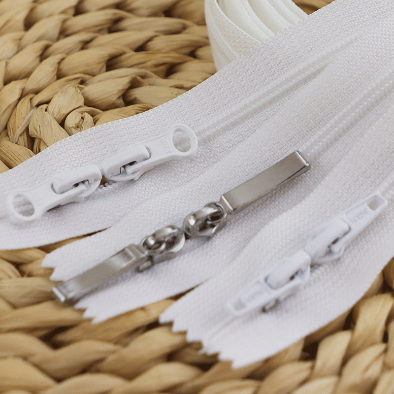 拉链sbs隐形抱枕连衣裙拉锁黑白白色3号蕾丝拉链