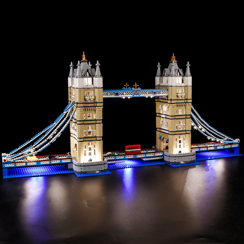 适用乐高积木伦敦塔10214led灯光灯具灯饰diy动漫电子