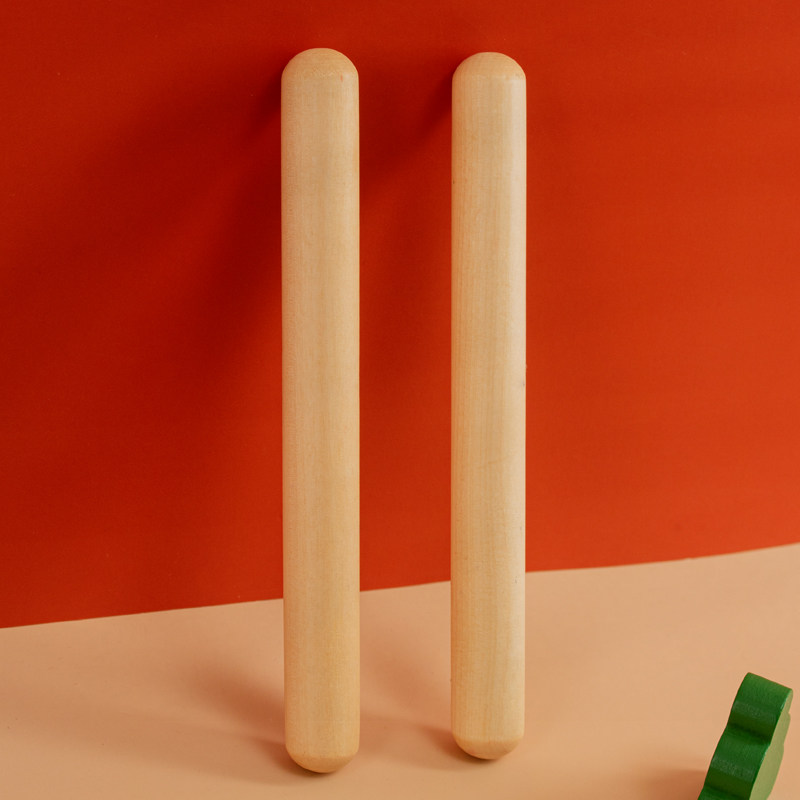 奥尔夫乐器棒打棒榉节奏打击乐器幼儿园音乐教具敲棒打击乐器