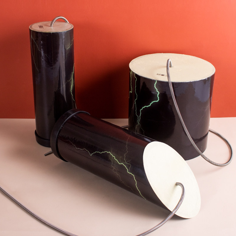 乐器奥尔夫雷音筒打击乐器雷鼓音效雷声声效仿声鼓响筒打击乐器