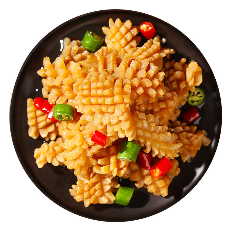 四海龙宫香辣鱿鱼鱼花小海海鲜熟食即食卤味冷冻鱿鱼