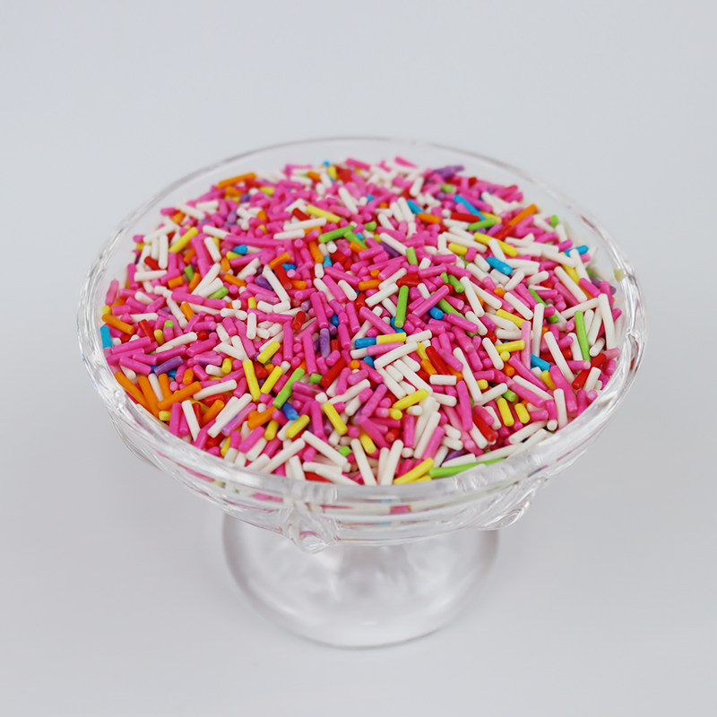 彩针凯贝900g七彩巧克力彩糖针朱古力面包其它食品添加剂