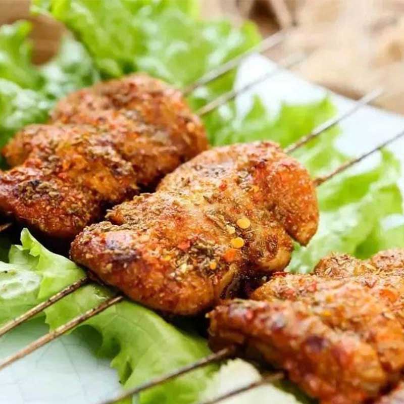 羊腰串腰子蜀海400g内蒙羊肉串冷冻新鲜烧烤食材羊肉串