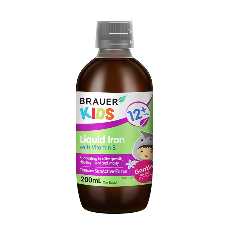 brauer澳洲小绿瓶宝宝补铁剂