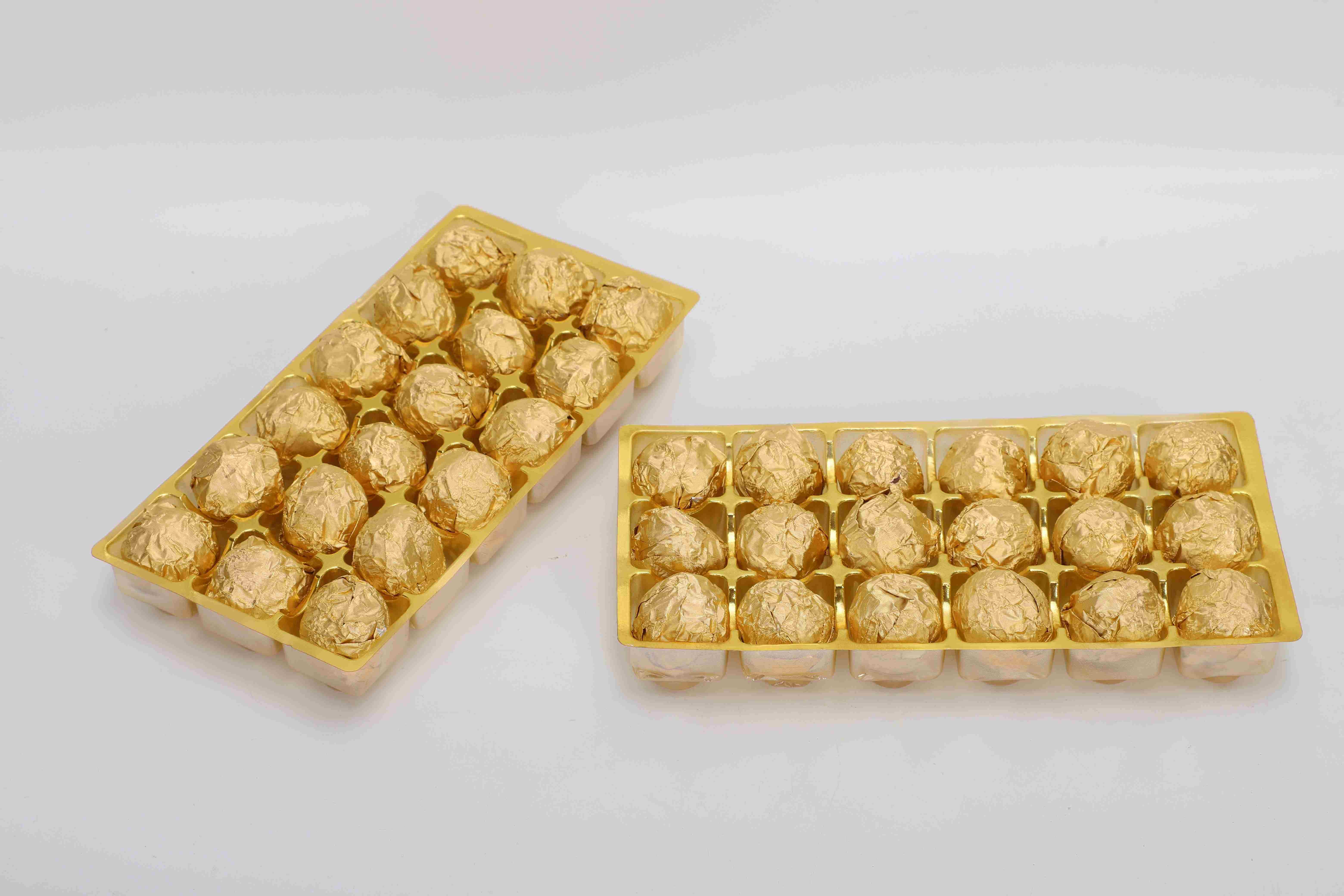 金沙散装巧克力夹心圆形球情人节莎婚庆结婚喜糖糖果网红零食5斤