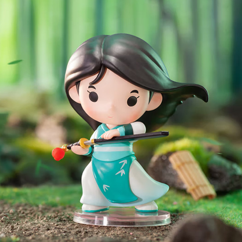 popmart泡泡玛特迪士尼公主汉服系列盲盒手办创意摆件礼物潮玩盲盒