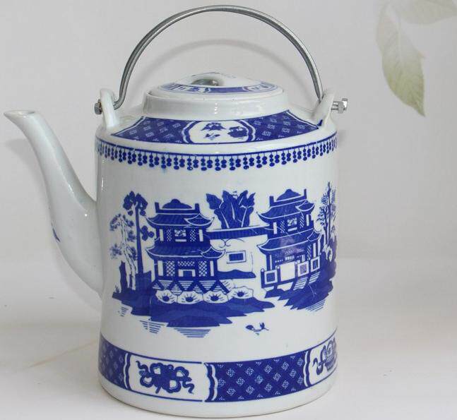 茶壶老式土泥瓦罐提梁手工创意大容量餐厅个性化茶壶