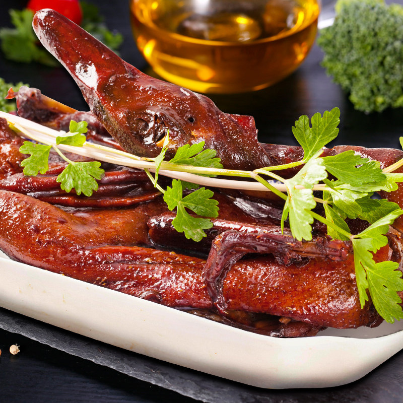 板鸭老杜上海香酥500g烤鸭卤味鸭肉熟食家宴烤鸭