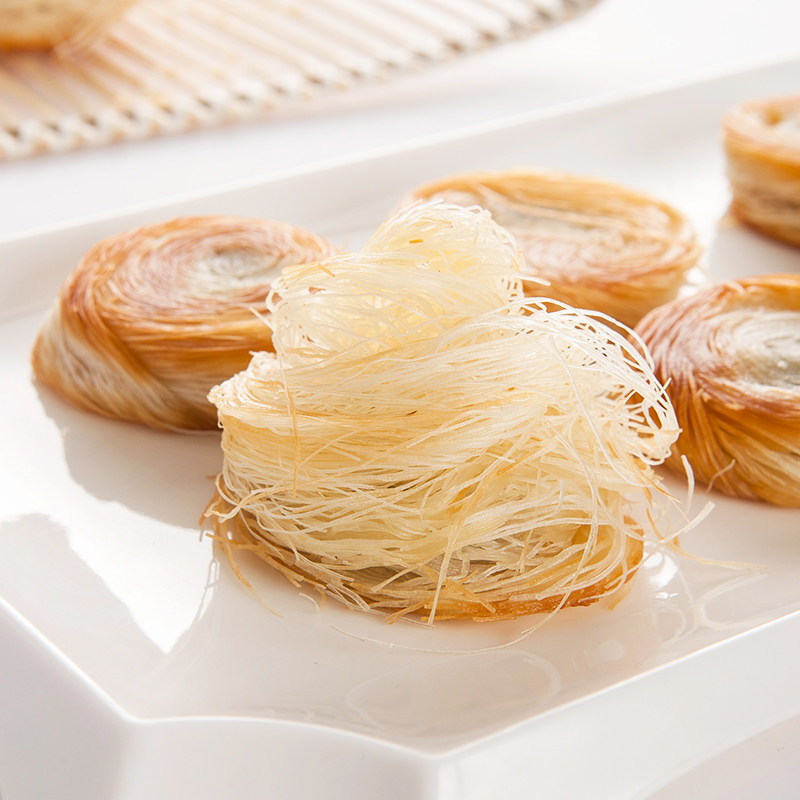 金丝千丝手工酒店点心半成品冷冻油炸传统糕点