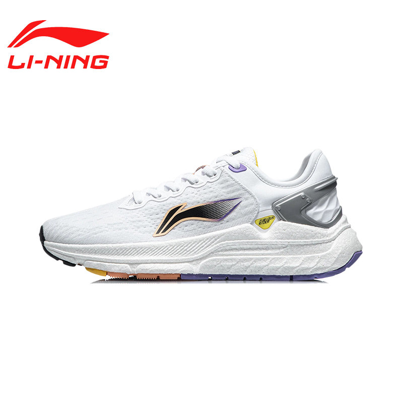 李宁女鞋运动鞋烈骏5代2022新款春秋女子轻质跑步鞋