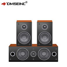 DMSEINC 5.1 Home Theater 3D Stereo Center Surround Sound Home Living Room Passive Speaker Wall Mount DMSEINC 5.1 Home Theater 3D Stereo Center Surround Sound Home Living Room Passive Speaker Wall Mount