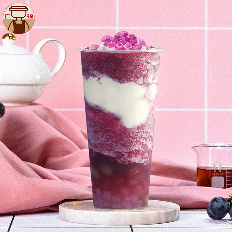 葡萄寒天晶球食用原味肉状水晶果冻蒟蒻粒珍珠珍珠奶茶粉
