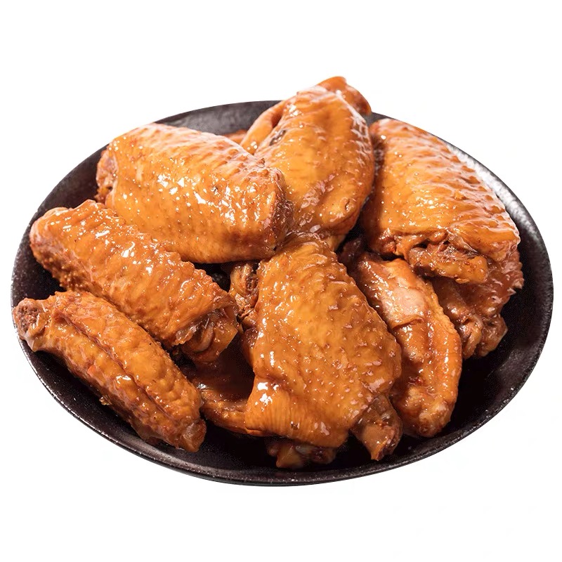山东德州扒鸡老汤五香鸡翅中50g1真空卤味熟食即食休闲零食小吃