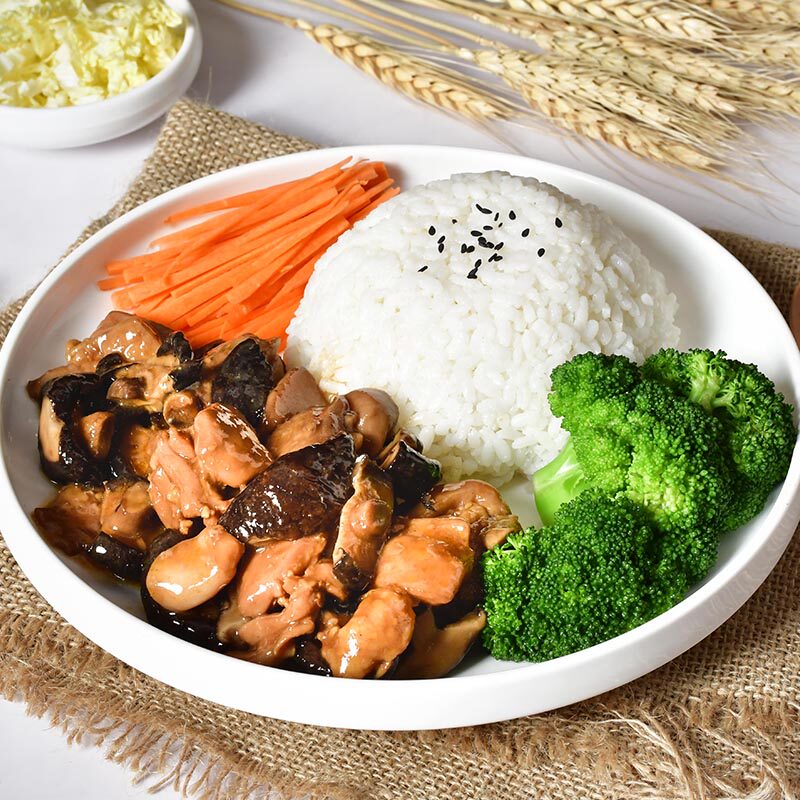 粮农香菇滑鸡料理220g外卖速食商用盖浇快餐速食菜