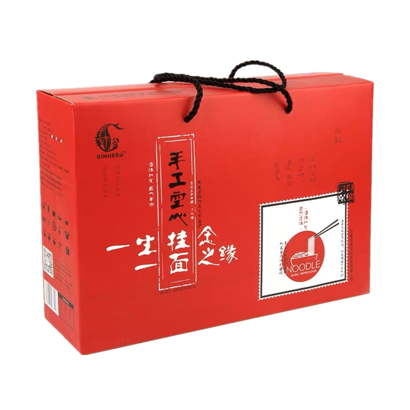 手工空心挂面舌尖上的中国速食面条健康礼盒面条