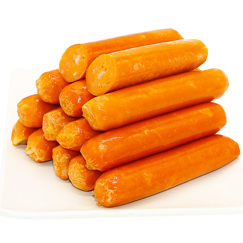 脆骨畅翔烤肠奥尔良50根热狗油炸火腿肠台湾香肠香肠