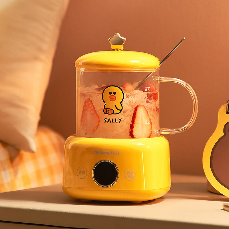 九阳养生电炖杯电热烧水水杯办公室小型便携式加热电热杯