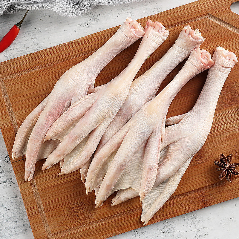 新鲜鹅掌农家散养鹅肉大鹅爪鹅脚掌现进进出鹅肉