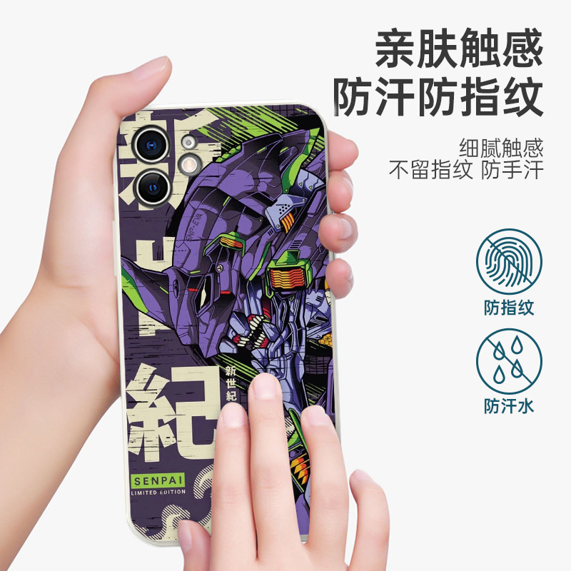 eva联名初号机vivo波丽oppo明日小米手机iphone12promax手机保护套