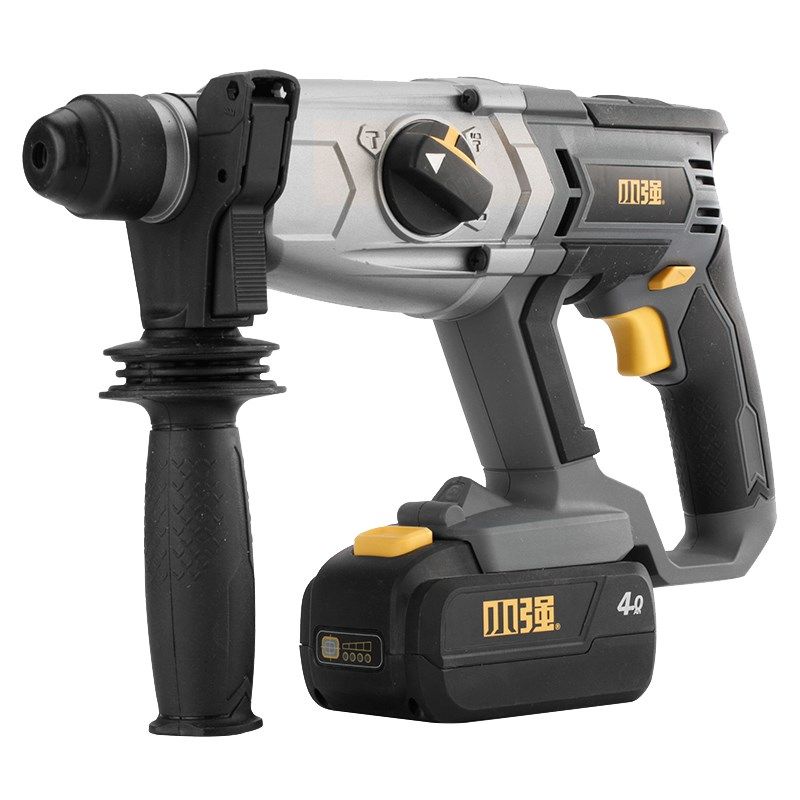 电锤小强充电式20v锂电冲击电钻电镐三用轻型电锤