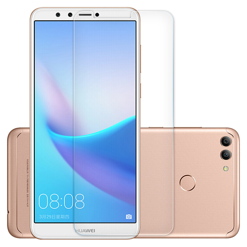 适用于华为畅享8plus钢化手机手机贴贴膜fla-tl00畅想手机贴膜