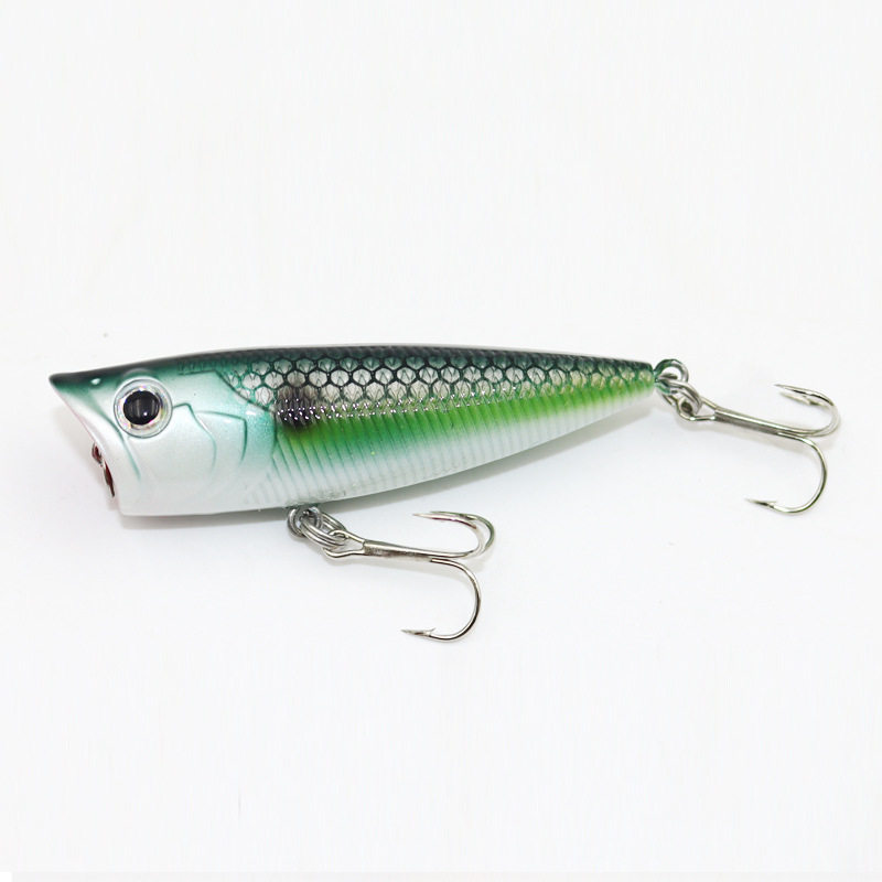 新款路亚鱼饵波爬水面系浮水系淡水翘嘴仿生活饵