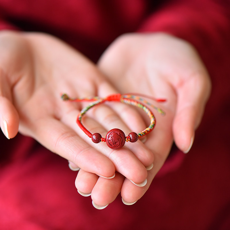 红绡宝宝男女戴男女小孩婴儿官方旗舰店儿童手链红绳手链