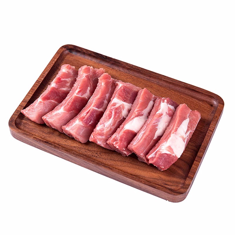 猪肉小农排骨新鲜冷冻生鲜散养非黑猪仔排块猪排
