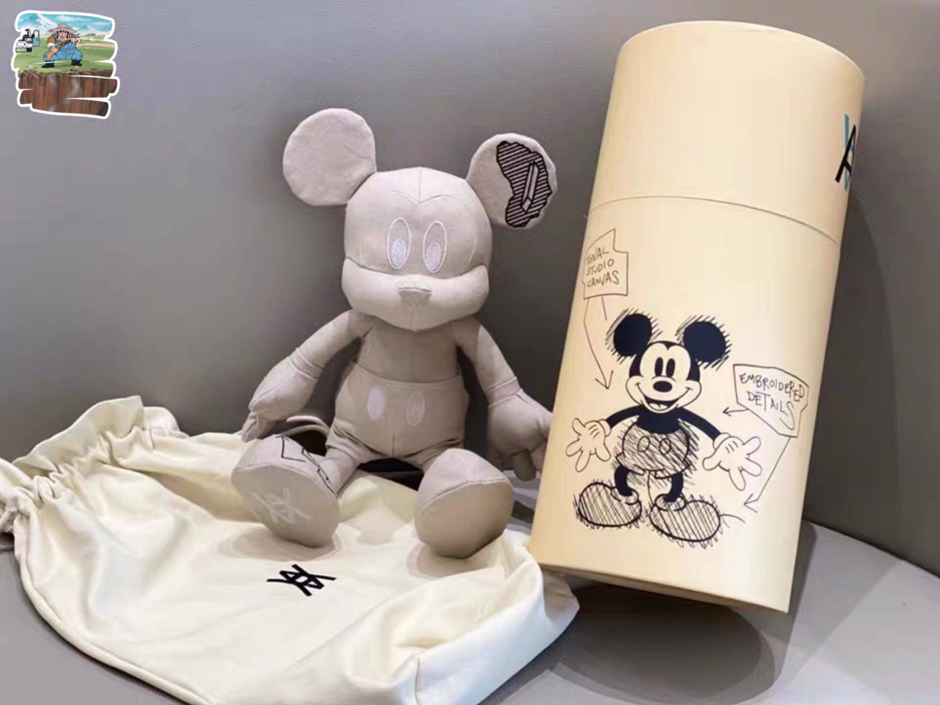 danielarsham三方联名限定米奇公仔玩偶玩具林俊杰毛绒布艺类玩具