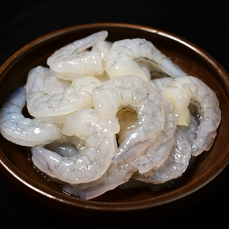 虾仁新鲜鲜冻特大开背青虾冷冻无冰大号去虾虾仁