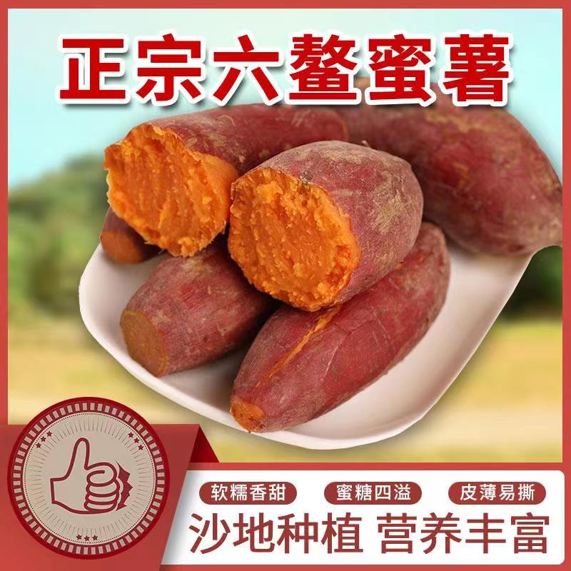 红薯新鲜红心板栗沙地蜜薯糖心10斤整箱净重番薯