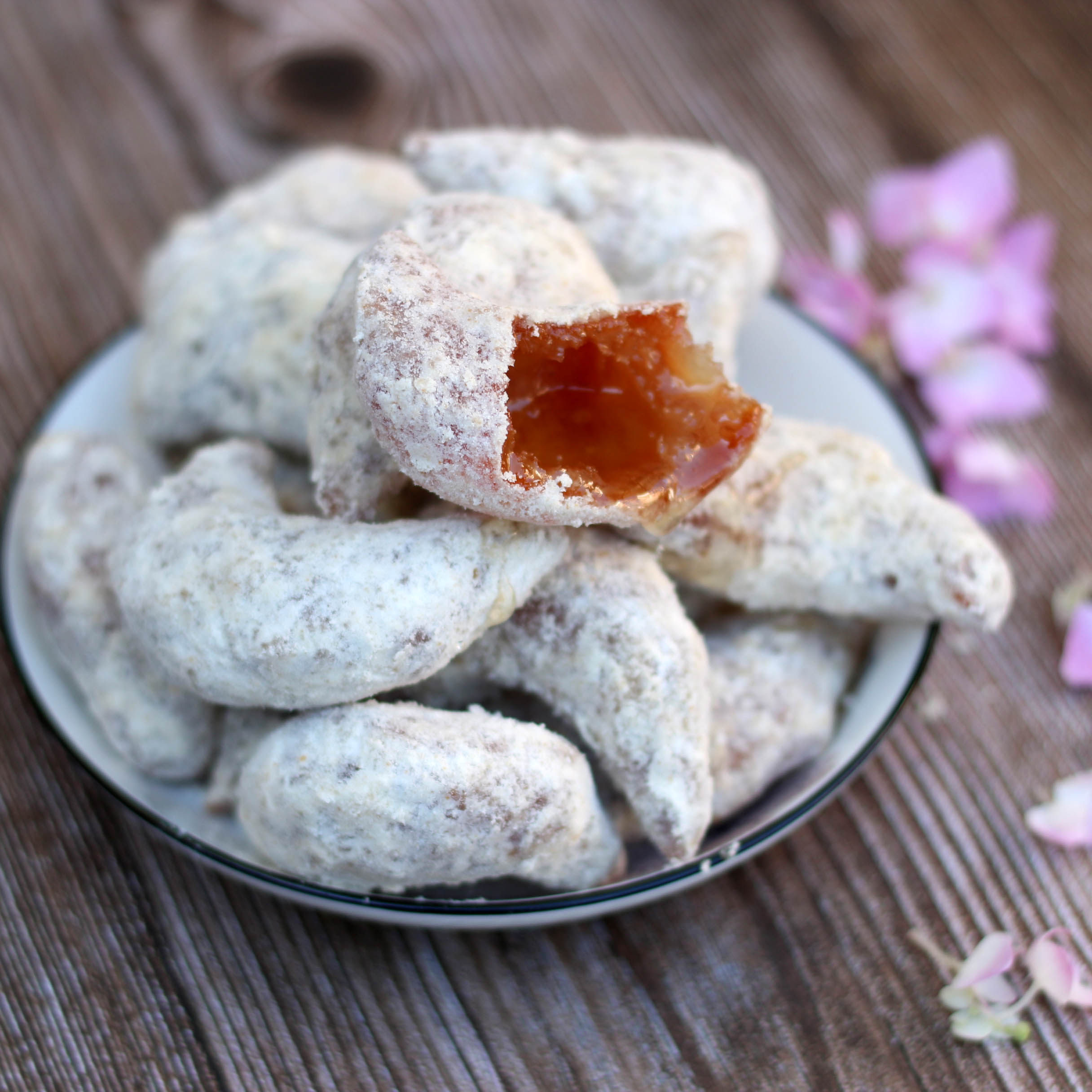 果子安徽三刀蜜口河南羊角月亮糕点传统清真传统糕点