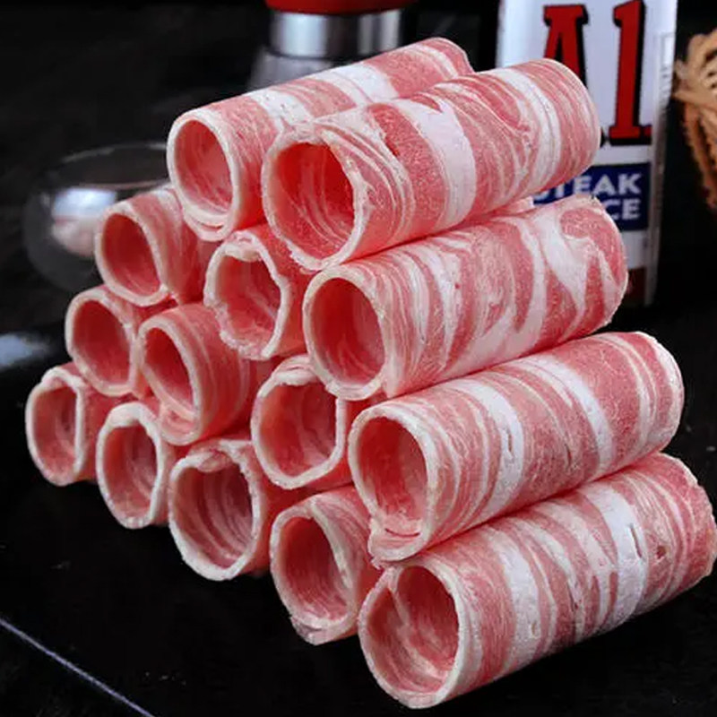 左旗牧场呼伦贝尔西旗当年羔羊肉卷羊排卷5斤包邮羊肉卷