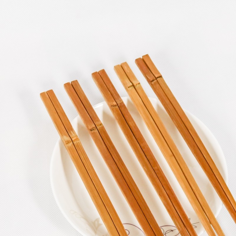 楠竹公筷竹节筷竹筷子无漆无蜡家用火锅10双筷子