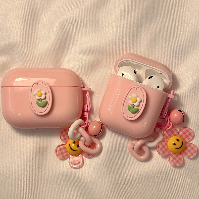 激爽ins盒子无线耳机蓝牙苹果三代二三新款可爱耳机保护套