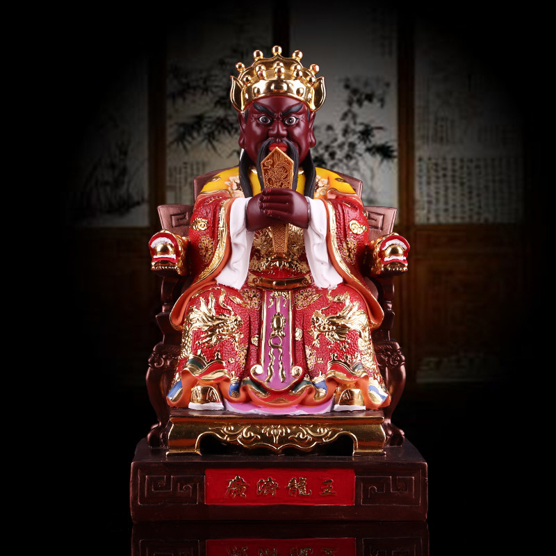 广济神像用品宗教树脂敦煌佛像龙王王爷龙王爷摆件