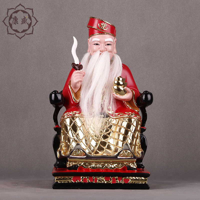 拿督神像五色马来西亚新加坡大伯伯公土地树脂居家摆件