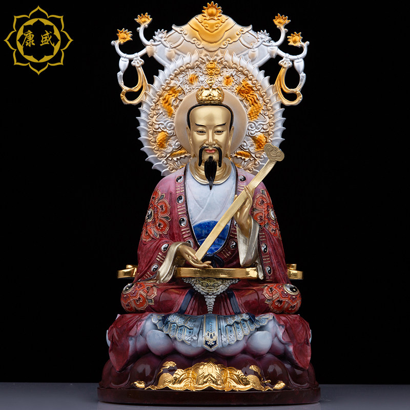 天尊神像三清清道元始天尊上灵宝天清道德太上摆件