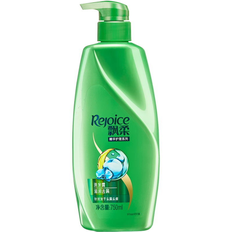 飘柔去屑去油洗发水男女洗头膏滋润去屑洗发露750ml大瓶家庭装