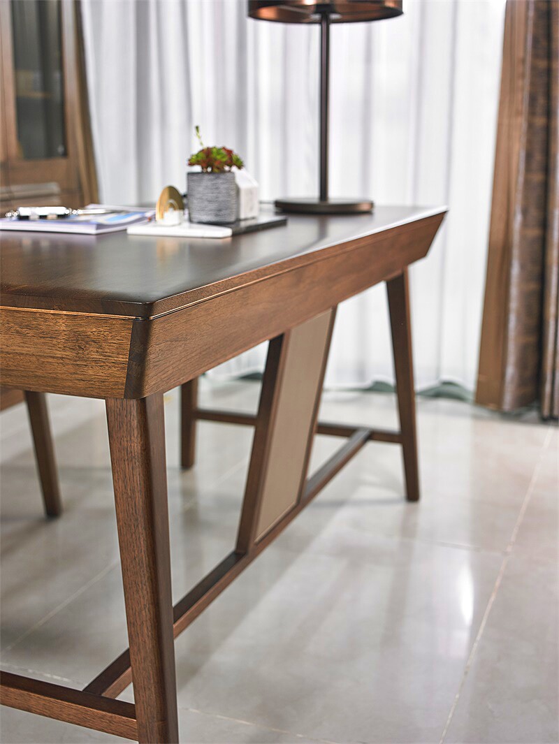 南洋胡氏胡桃生活yg6s10书桌1500yf6s10组合书柜书桌