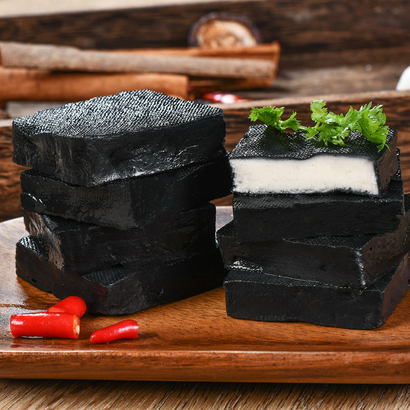 方辣妈黑白腐生臭豆商用油炸小吃白色特产长沙臭豆腐
