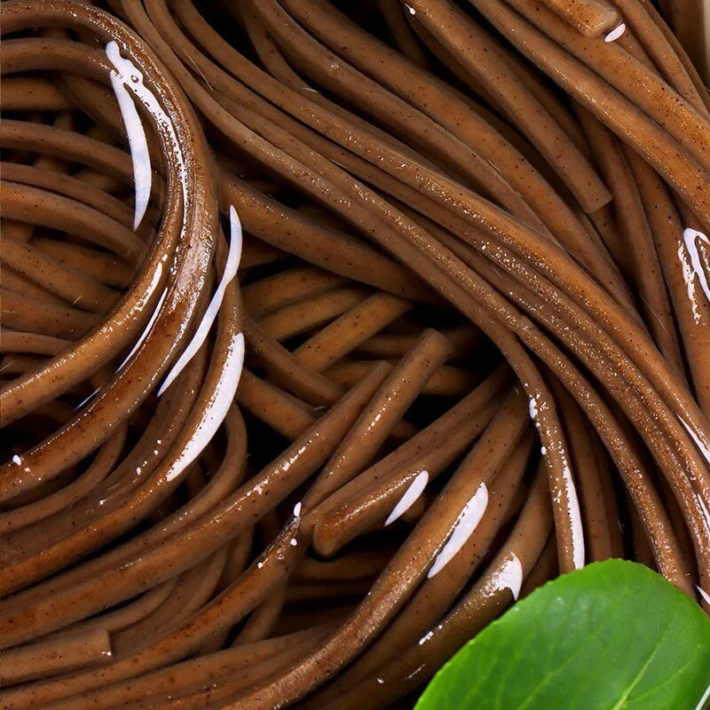 精品纯正黑麦荞麦面条挂面