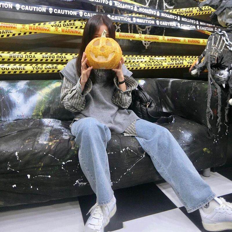 jisoo同款卫衣2020秋季新款韩版学生宽松长袖时尚套装