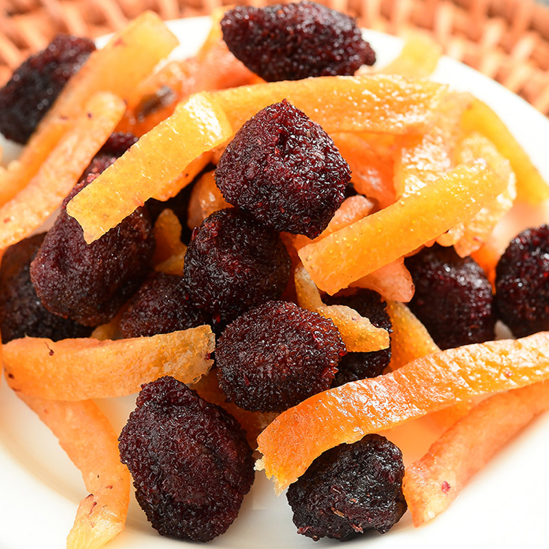 梅味陈皮杨梅九制冰糖橘皮酸甜果脯蜜饯水果梅类制品