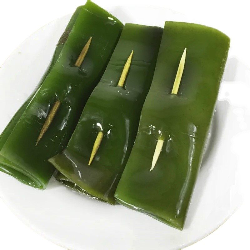 海带卷盐半干出口串串火锅食材厚片牙签花皮卷海带