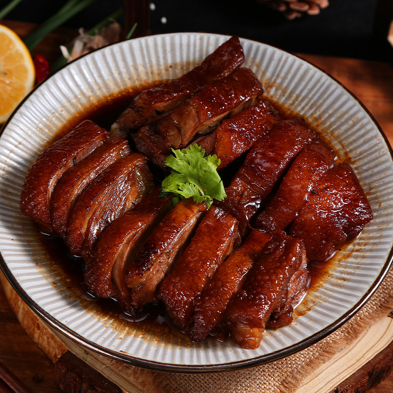 水乡万三苏州周庄特产酱烧鸭酱熟食鸭肉卤肉烤鸭
