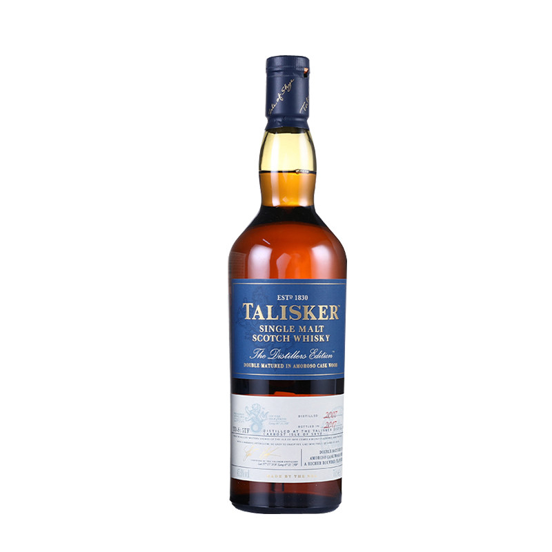 泰斯卡酒厂限量de单一麦芽威士忌talisker苏格兰进口威士忌