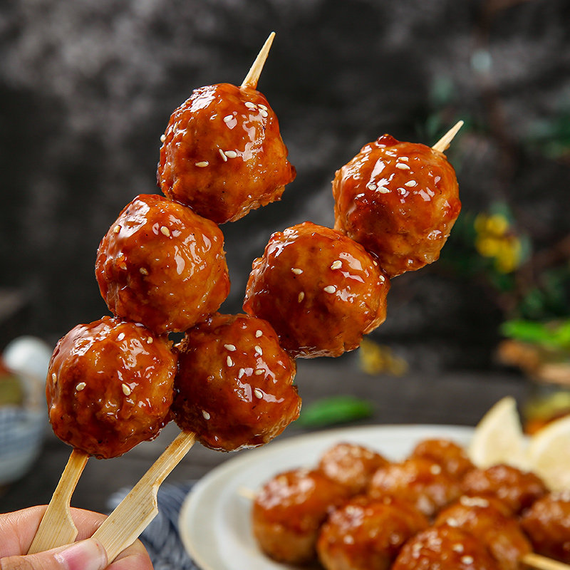 便利店包退破损包邮顺丰丸串年货脆骨照烧日式鸡肉丸